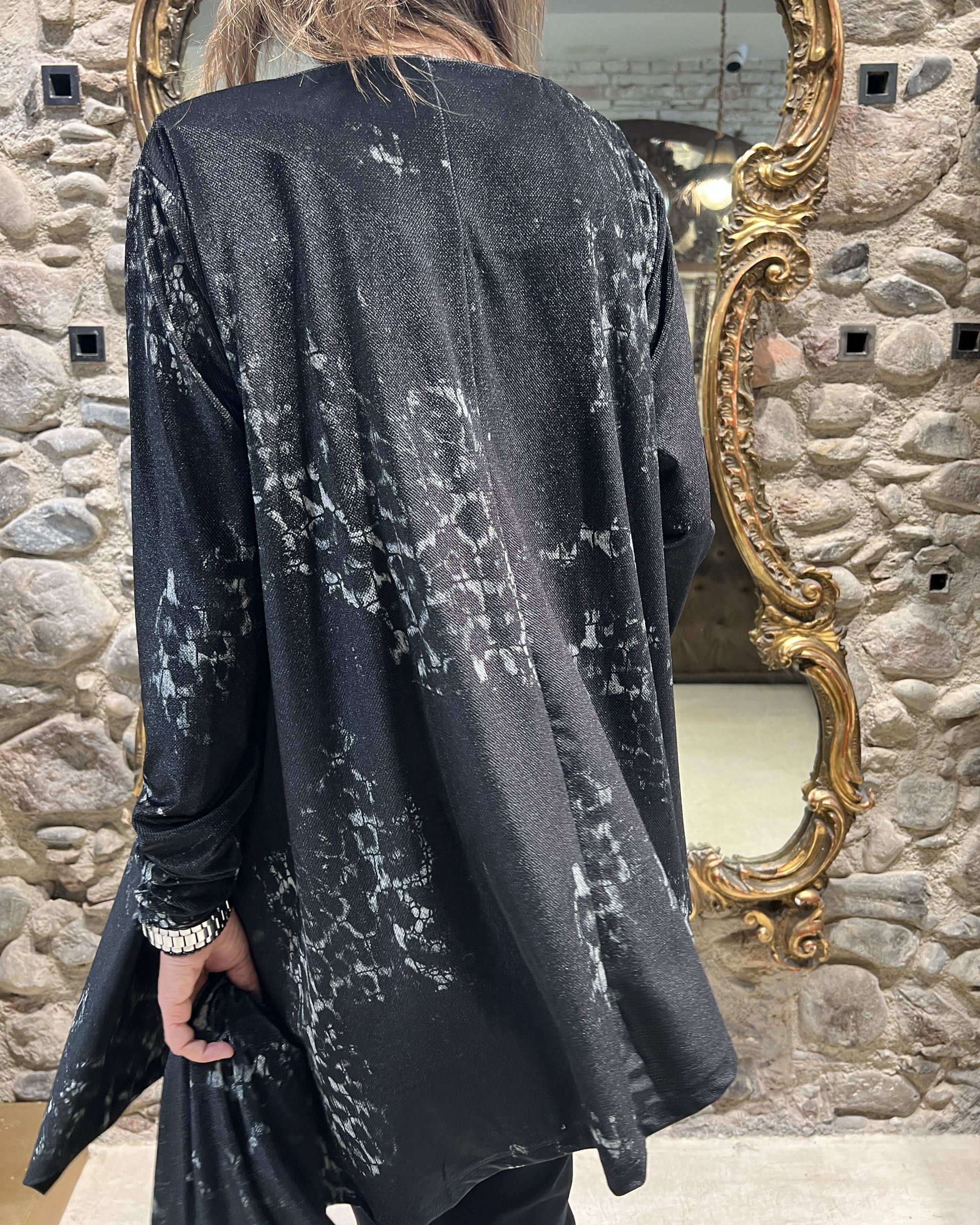 Pull à col amovible