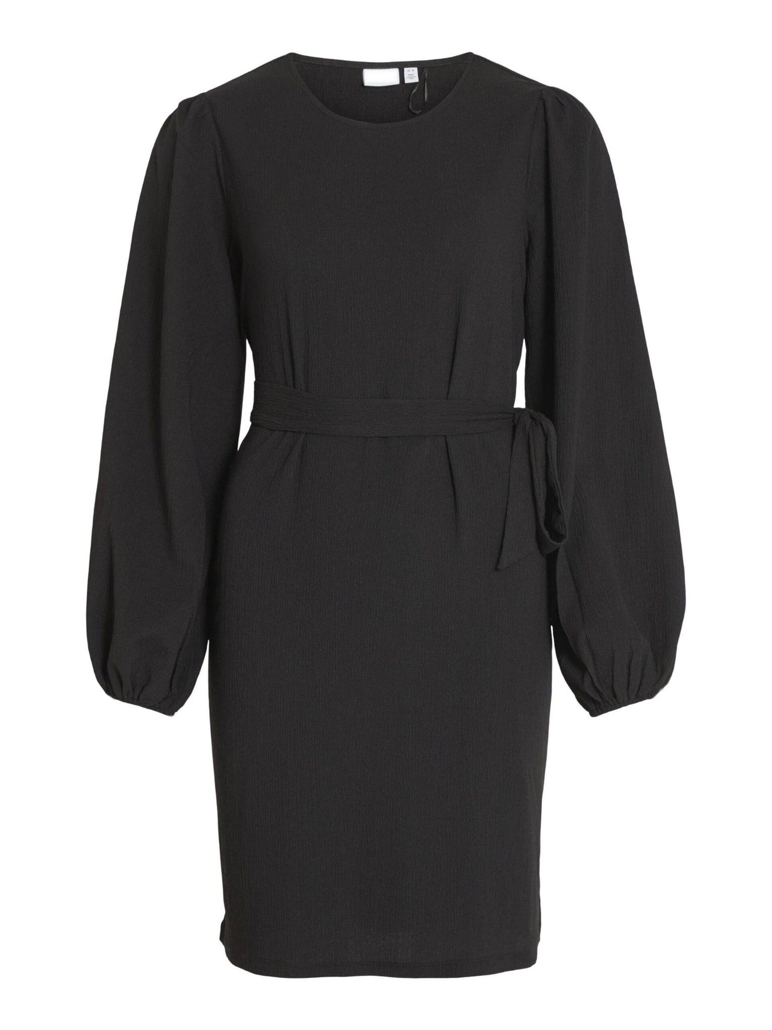 Short dress with belt