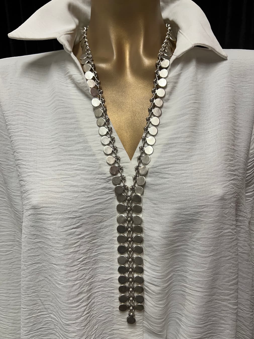 Silver Flash Necklace