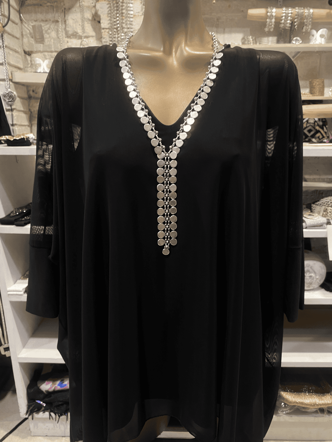 Silver Flash Necklace