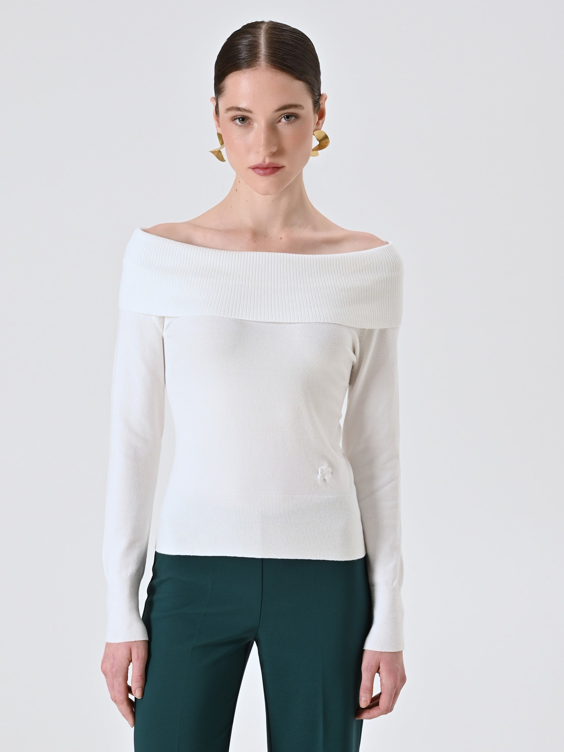Jersey con cuello vuelto