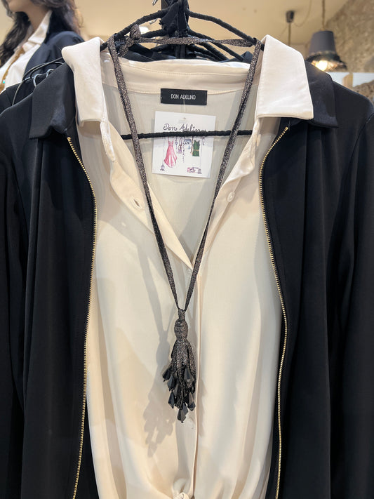 Collar Nudo y Piedritas