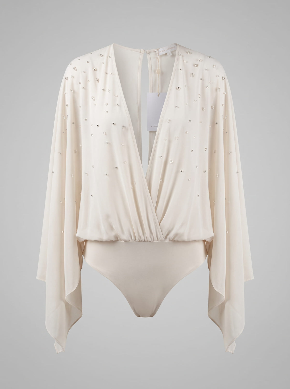 Body marfil con pedrería