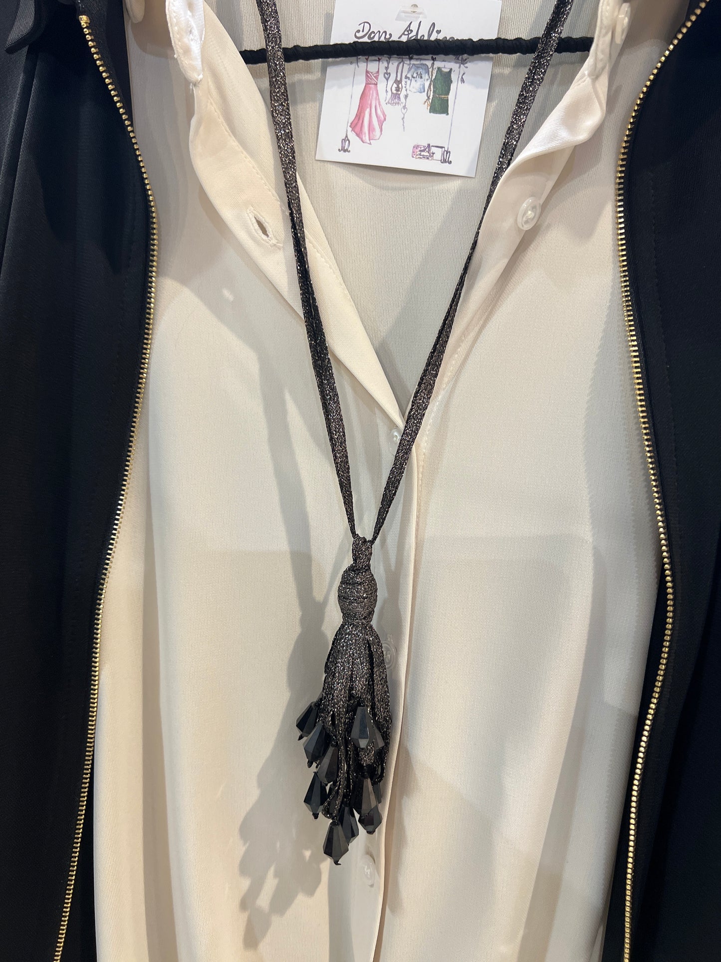 Collar Nudo y Piedritas