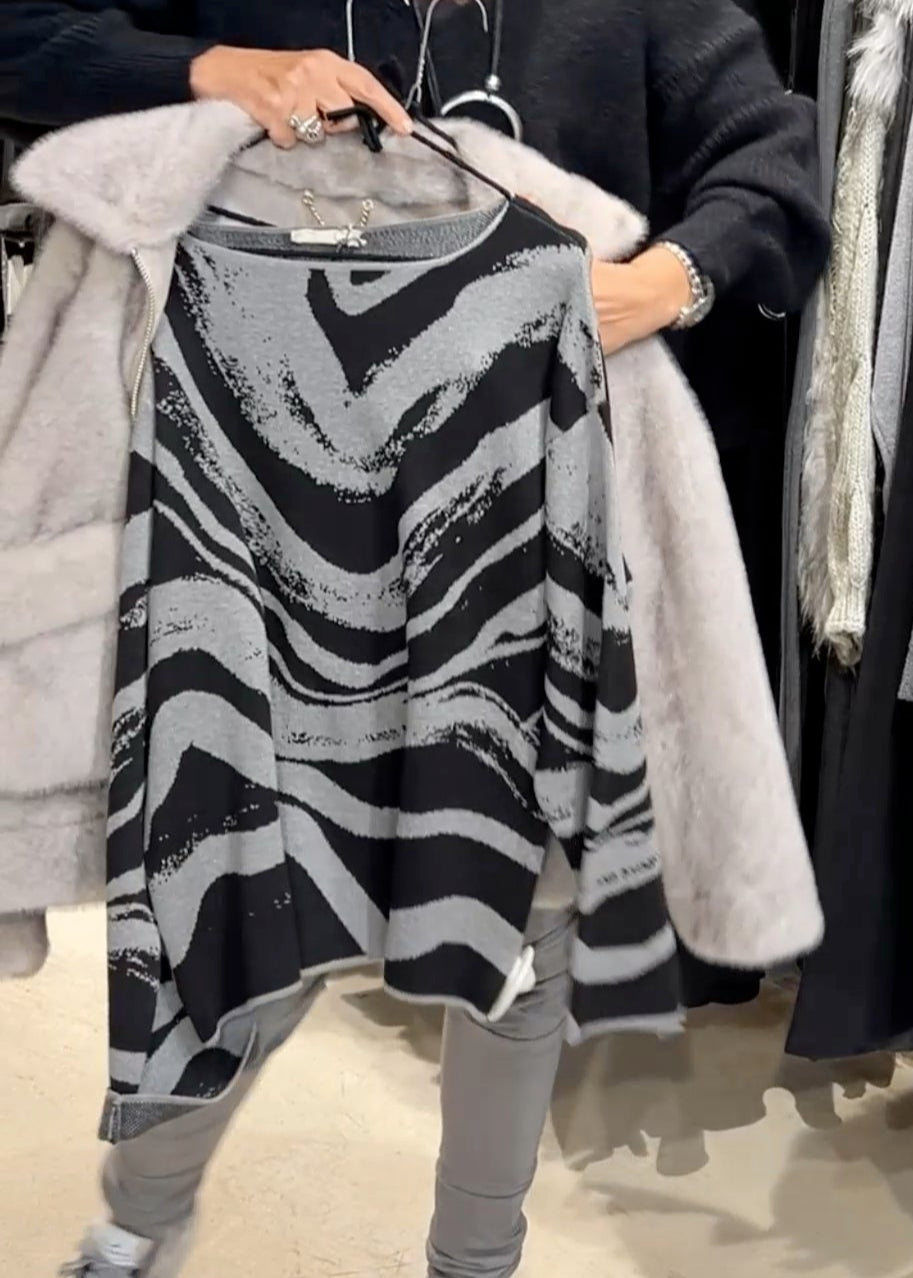Jersey ondas gris