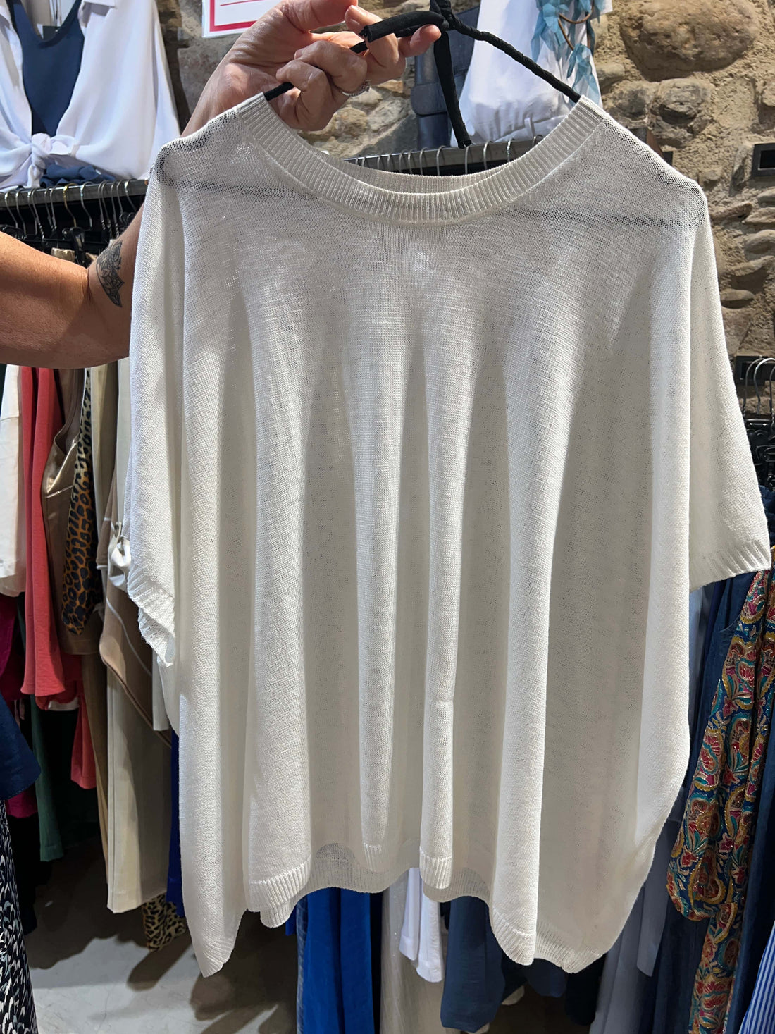 Light knit blouse