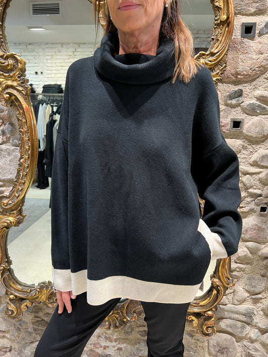 Jersey cuello volcado