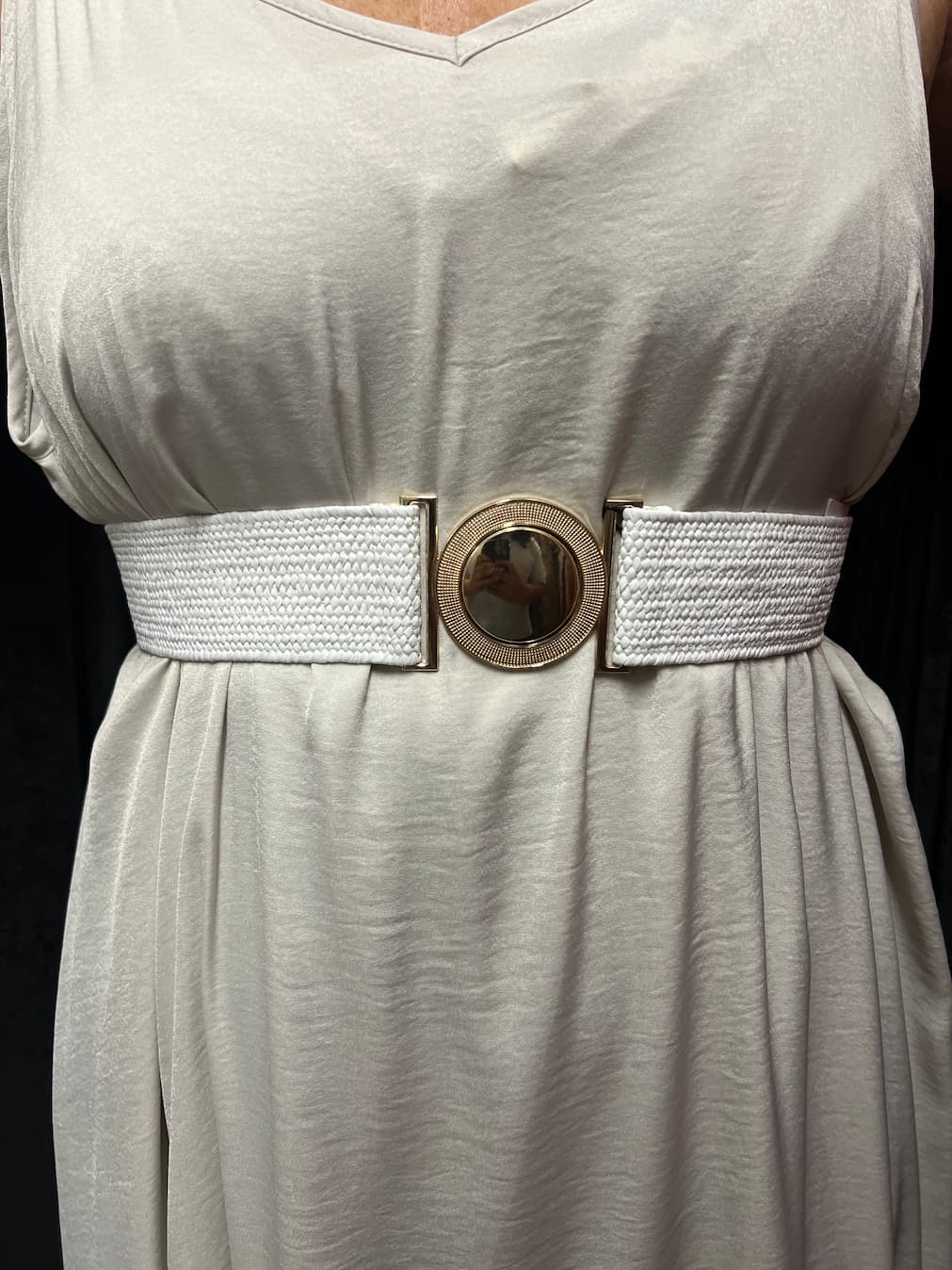 Ceinture de lumière dorée