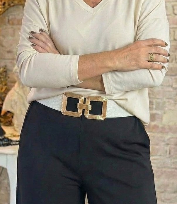Cinturón Habillas Doradas