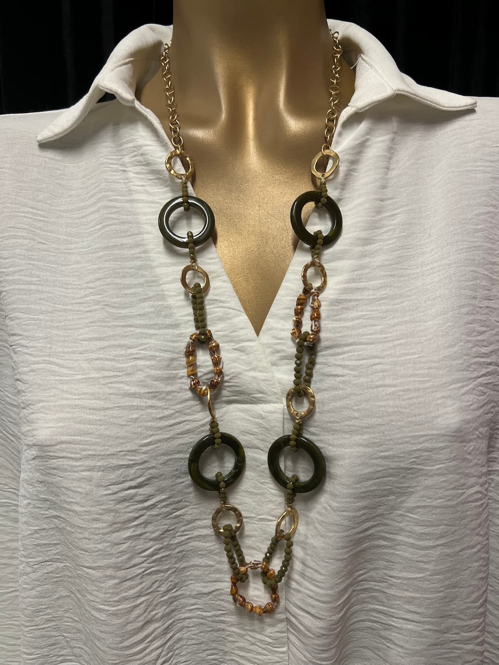 Collar Aros Étnicos