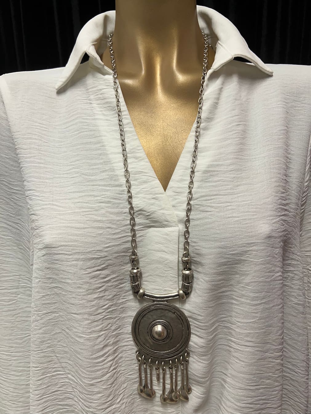 Collar Medallón Étnico