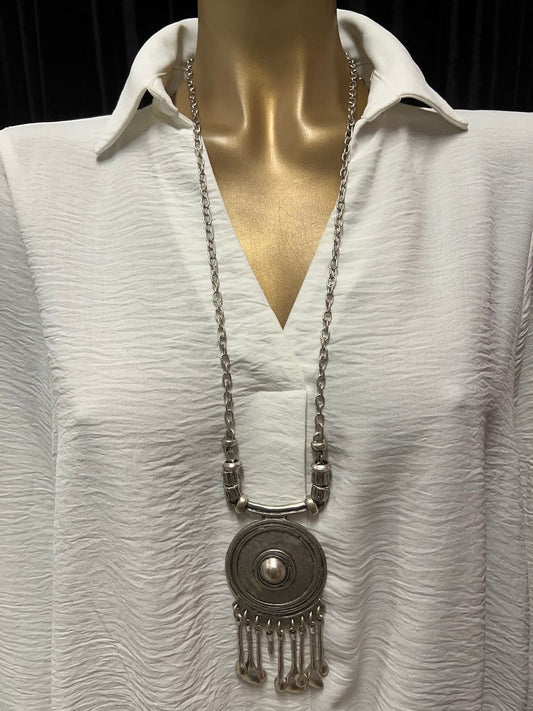 Collar Medallón Étnico