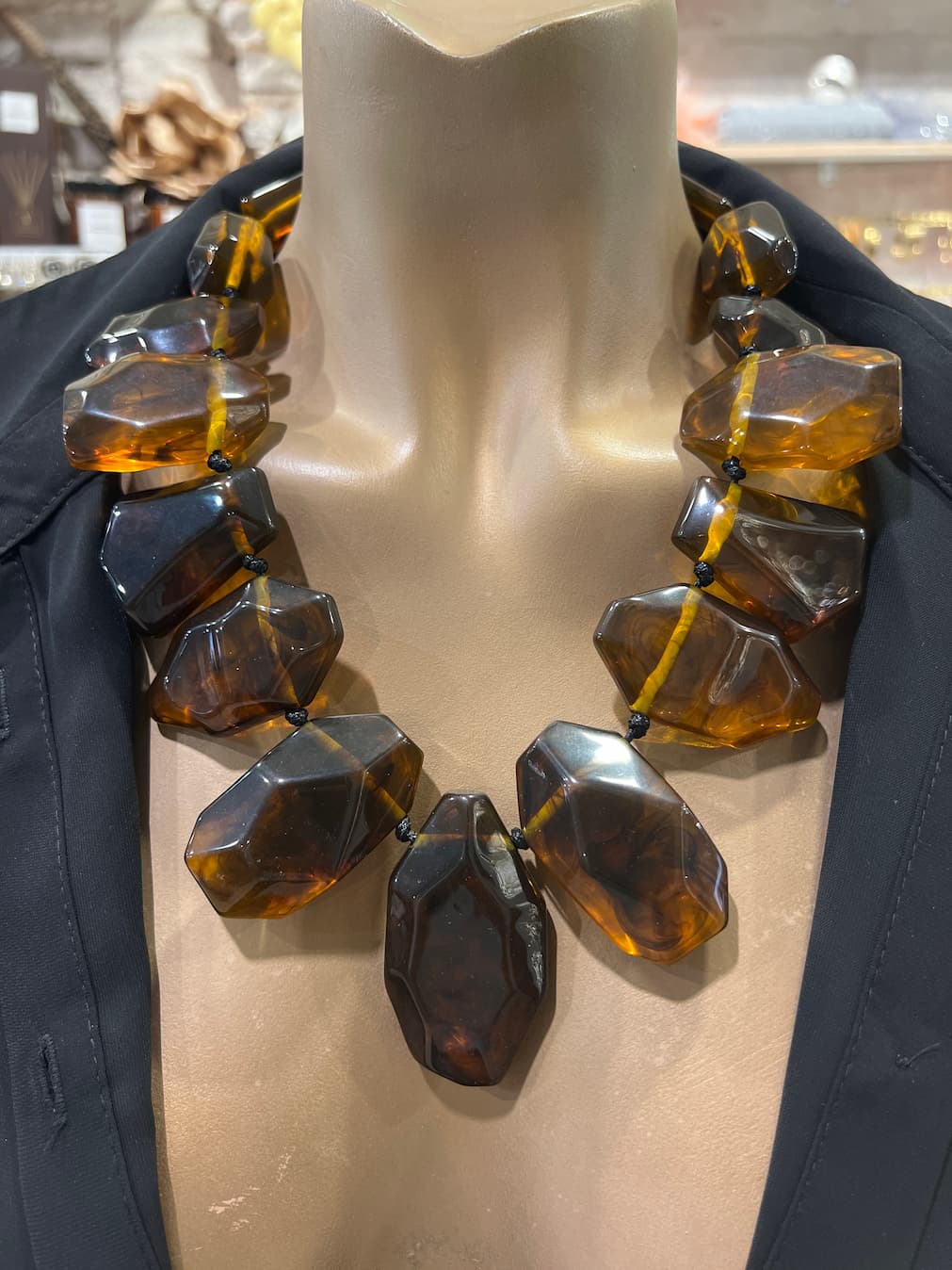 Collar Piedras Mineral