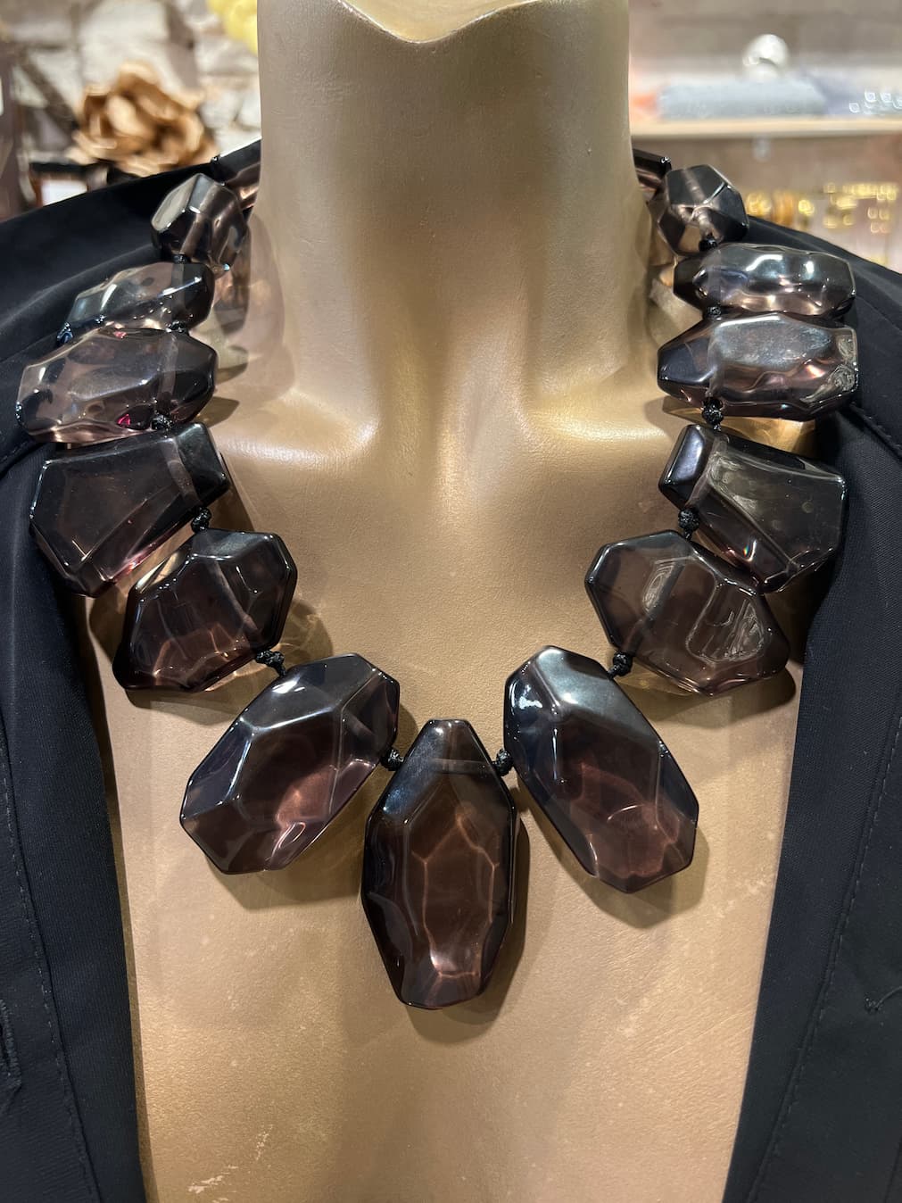 Collar Piedras Mineral