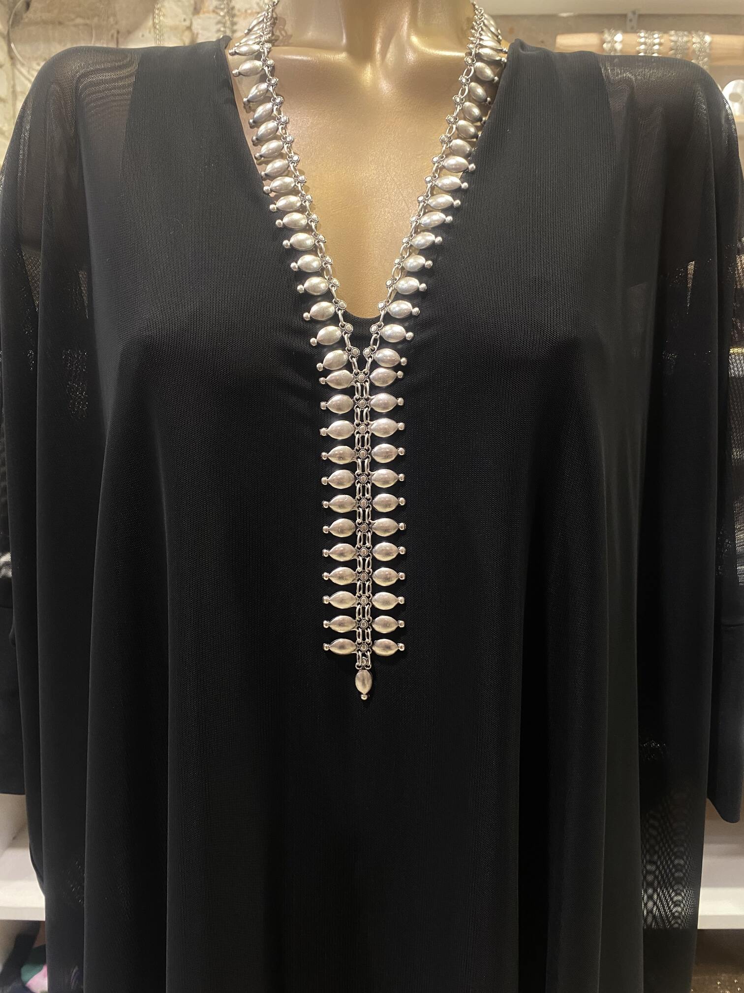 Collar Reina Plateada