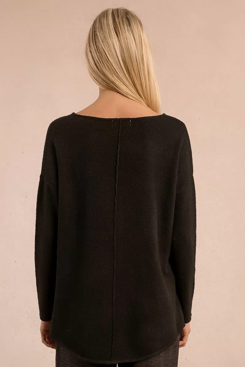 Jersey de manga larga corte amplio