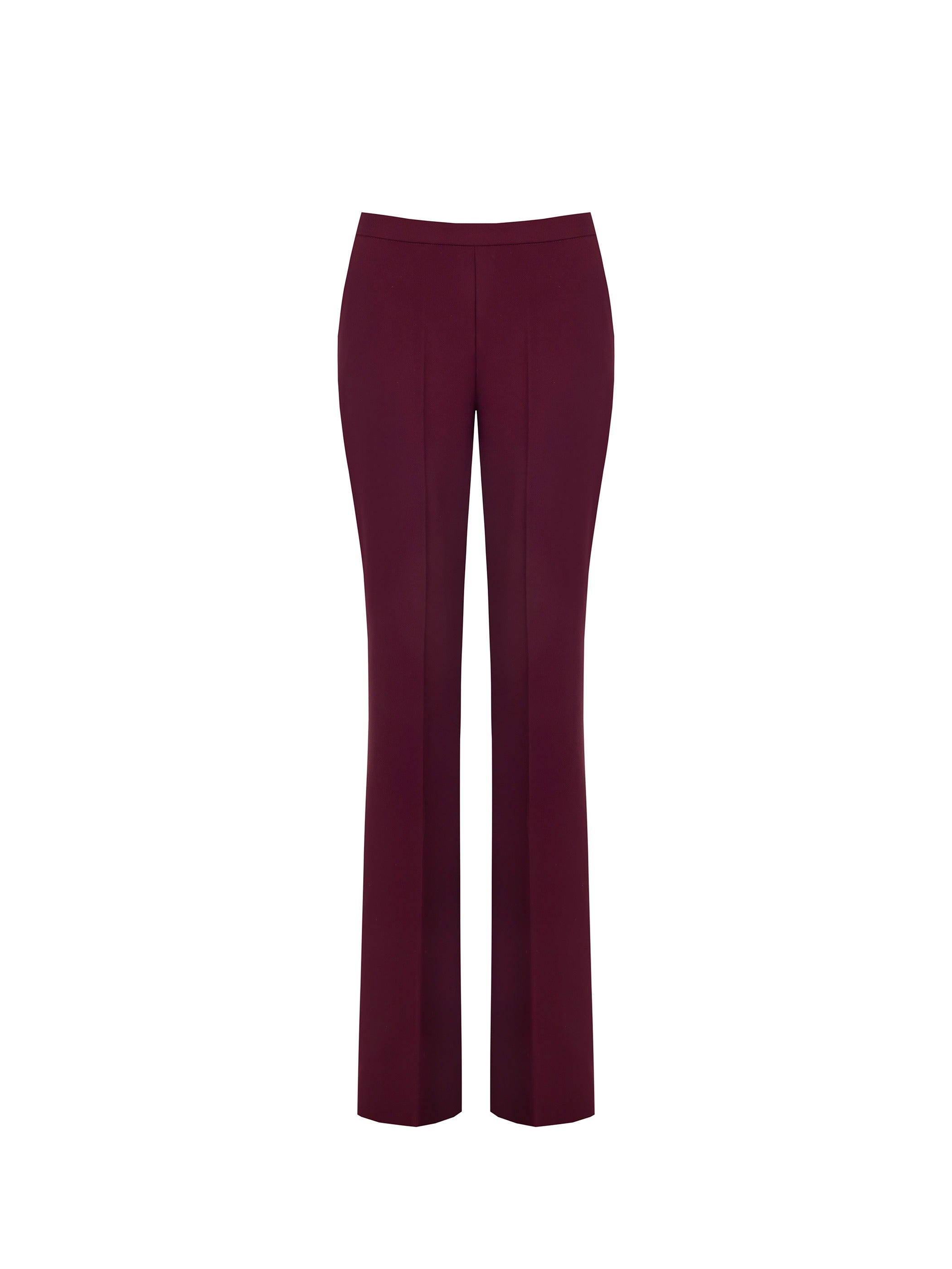 Burgundy cady pants
